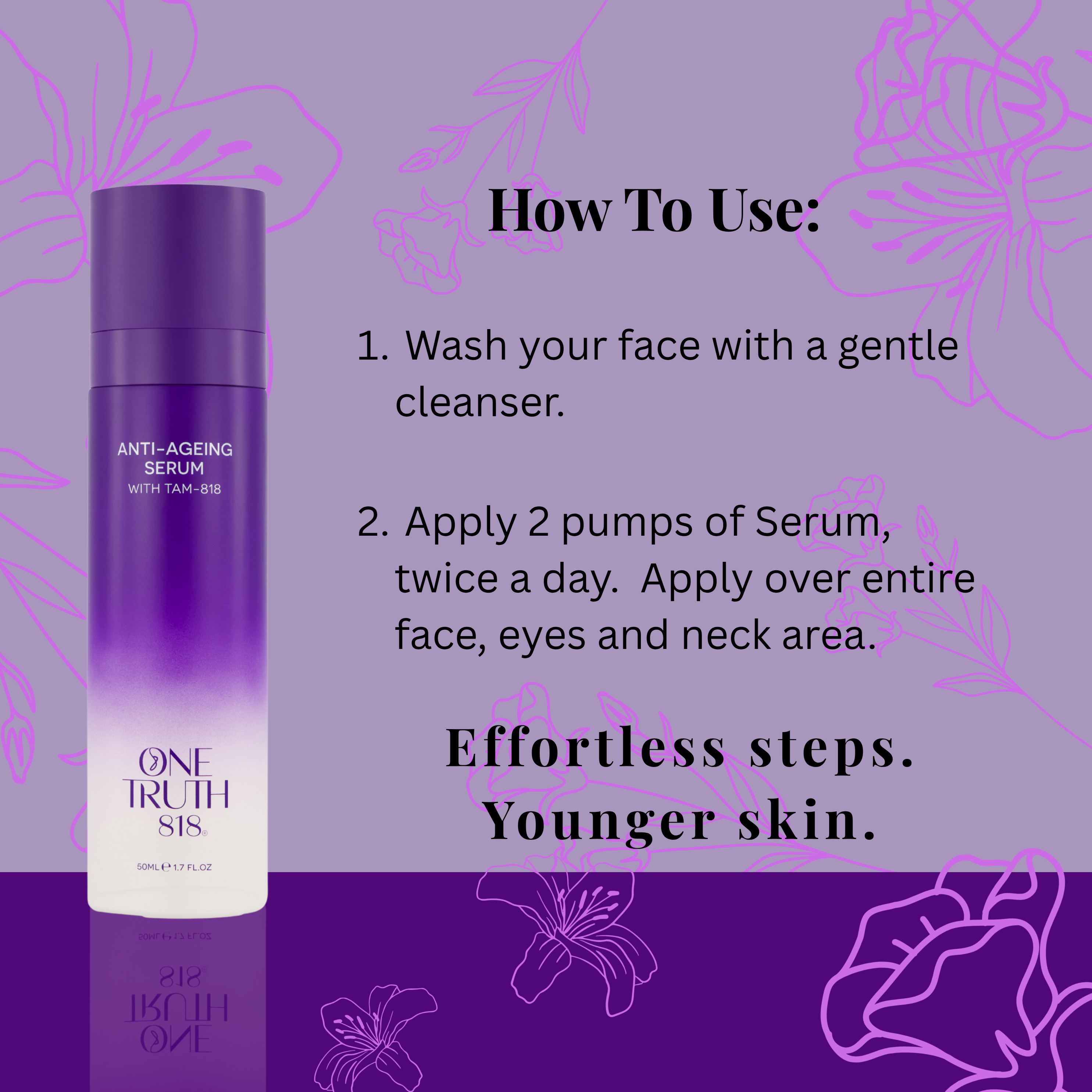 One Truth 818 Serum (50ml)