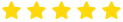 Five Stars Icon